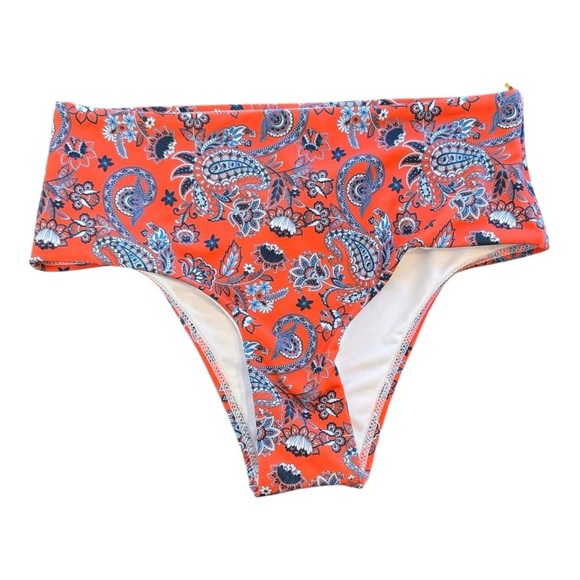 Verdelimon Angels Floral Hiphugger Swim Bottom NWT - Picture 2 of 4